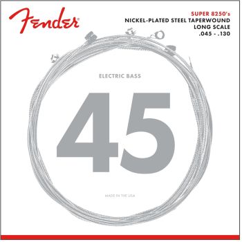 FENDER - 8250-5M nickel-plated steel 5 corde 45-130 0738250456 muta per basso