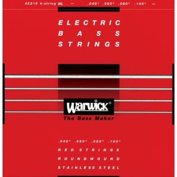 WARWICK - Red Strings 42210 ML 4 040/100 Muta Per Basso 4 corde
