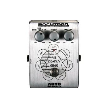ROCKTRON - VII Deadly Sins Pedale Auto Wah/filter effetto a pedale per chitarra elettrica
