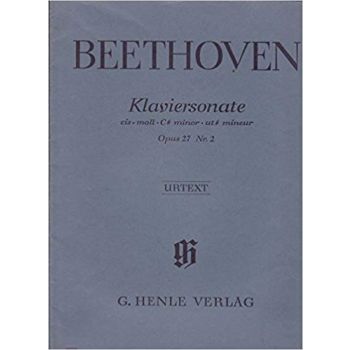 G.HENLE VERLAG - Beethoven Klaviersonate Opus 27 Nr 2