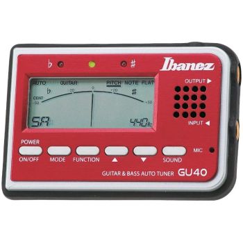 IBANEZ - Gu40-rd Rosso accordatore automatico e manuale