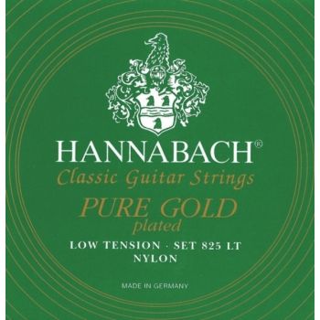 HANNABACH - H825 Lt Set Verde Low Tension Special Gold set di corde per chitarra classica