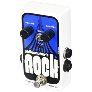 PIGTRONIX - Philosopher's Rock Compressor sustainer con distorsione al germanio effetto a pedale per chitarra elettrica