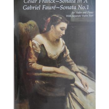 DOVER - Franck-Faure' Sonata In A -sonata N¦1 Violin/pia