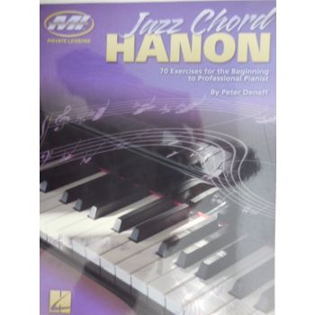 HAL LEONARD - P.Deneff Jazz Chord Hanon 70 Exercises For Beginni