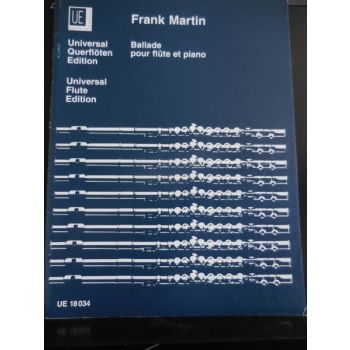 UNIVERSAL - F.Martin Ballade Pour Flute Et Piano