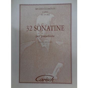CARISCH - M.Clementi 32 Sonatine Per Pianoforte Vol. Ii 16-