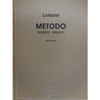 CARISCH - Carbone Metodo Teorico-pratico Per Basso