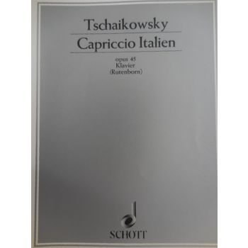 SCHOTT - Tschaikowsky Capriccio Italiano Op. 45 Per Pianoforte