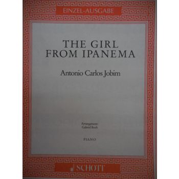 SCHOTT - A.C.Jobim The Girl From Ipanema