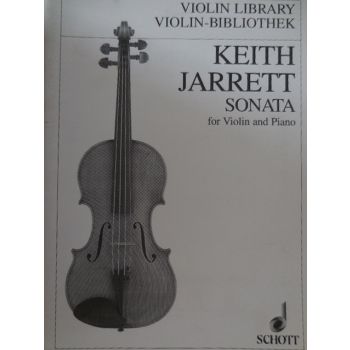 SCHOTT - Jarrett Sonata Violino/piano