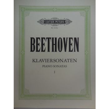 EDITION PETERS - Beethoven Sonata Per Pianoforte Vol. I