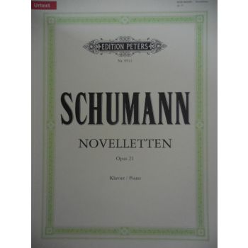 EDITION PETERS - Schumann Novellette Op. 21 Per Pianoforte
