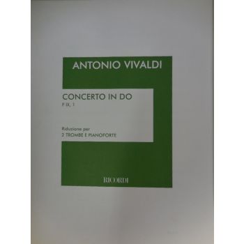 RICORDI - A.Vivaldi Concerto In Do 2trombe E Pianoforte