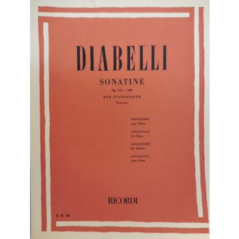 RICORDI - Diabelli Sonatine Op. 151 E 168 Per Pianoforte