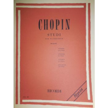 RICORDI - Chopin Studi Per Pianoforte