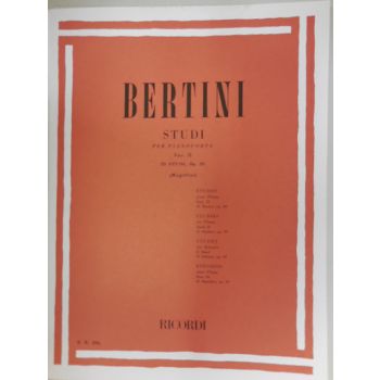RICORDI - Bertini Studi Per Pianoforte Fasc.ii Op.100 Pianof