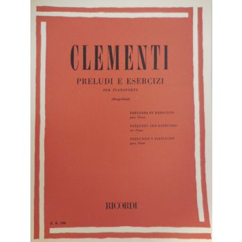 RICORDI - Clementi Preludi E Esercizi Per Pianoforte