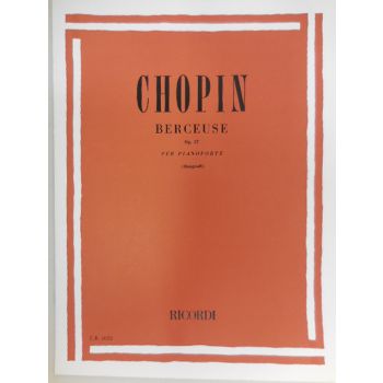 RICORDI - Chopin Berceuse Op.57 Per Pianoforte