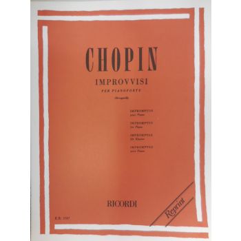 RICORDI - Chopin Improvvisi Per Pianoforte