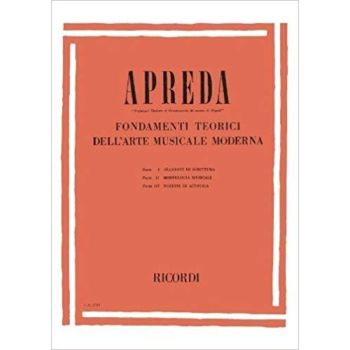 RICORDI - Apreda Fondamenti Teorici Dell'arte Musicale Moderna