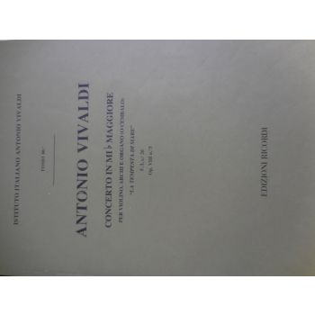 RICORDI - A.Vivaldi Concerto In Mi Maggiore per Violino-archi
