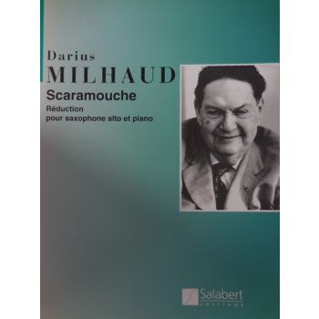 SALABERT - D.Milhaud Scaramouche Pour Saxophone Alto Et Piano