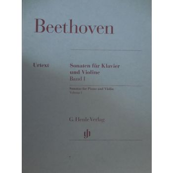 G.HENLE VERLAG - Beethoven Sonaten Fur Klavier Und Violine Band I