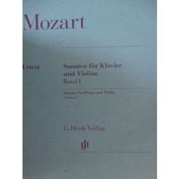 G.HENLE VERLAG - Mozart Sonaten Fur Klavier Und Violine Band I