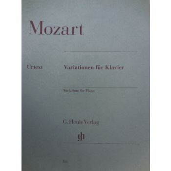 G.HENLE VERLAG - Mozart Variationen Fur Klavier