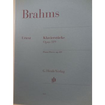 G.HENLE VERLAG - Brahms Klavierstucke Op 119
