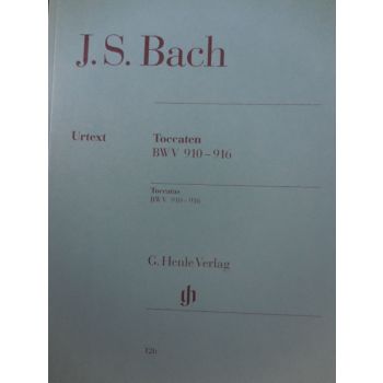 G.HENLE VERLAG - Bach Toccaten Bwv 910-916 Per Pianoforte
