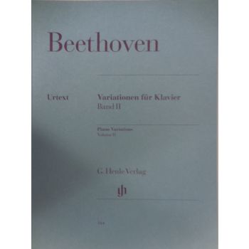 G.HENLE VERLAG - Beethoven Variationen Fur Klavier Band Ii