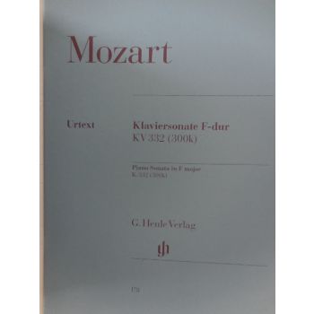G.HENLE VERLAG - Mozart Sonata Per Piano In F Maggiore