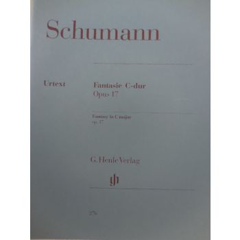 G.HENLE VERLAG - Schumann Fantasy In C Major Op 17 Per Pianoforte