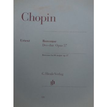 G.HENLE VERLAG - Chopin Berceuse In D Major Op 57 Per P/f