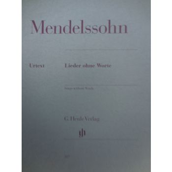 G.HENLE VERLAG - Mendelssohn Lieder Ohne Worte