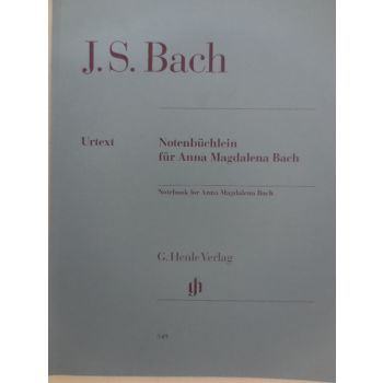 G.HENLE VERLAG - J.S.Bach Notebuchlein Fur A.m.bach