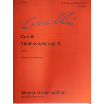 SCHOTT - Corelli Violinsonaten Op 5 Band I
