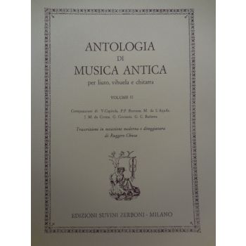 SUVINI ZERBONI - Antol. Di Musica Antica (liuto,vihuela E Chitarra