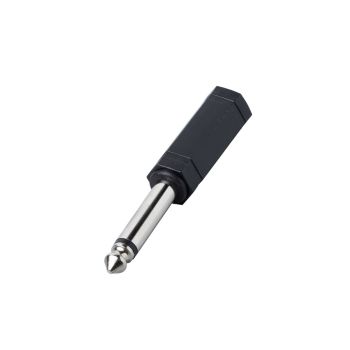 BESPECO - AD10 spina jack mono Ø 6,3 mm/presa jack stereo Ø 6,3 mm
