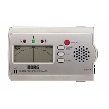 KORG - Ga-30 Accordatore per chitarra e basso con Micro Altoparlante incorporato