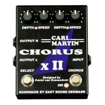 CARL MARTIN - Cm0005 Chorus XII effetto a pedale per chitarra elettrica