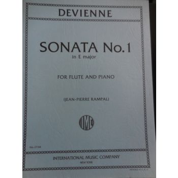 INTERNATIONAL MUSIC COMPANY - Devienne Sonata n.1 In E Major For Flute And Piano