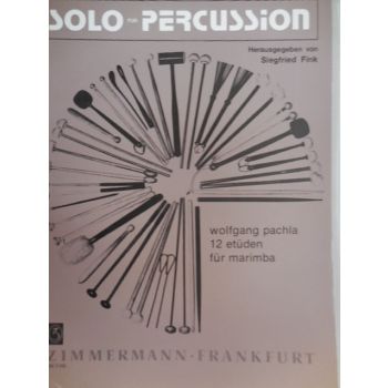 ZIMMERMANN - S.Fink 12 Etuden Fur Marimba