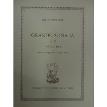 SUVINI ZERBONI - F.Sor Grande Sonata Op.22 Per Chitarra
