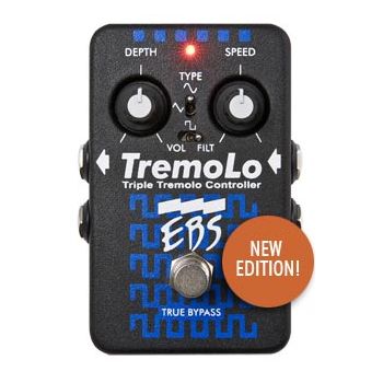 EBS - Tremolo effetto a pedale per basso elettrico, chitarra elettrica e tastiere