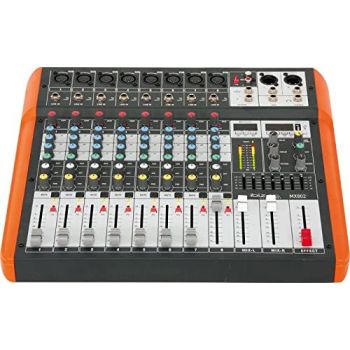 IBIZA - Mx802 Mixer 8 Canali Usb E Bluetooth