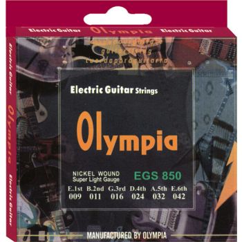 OLYMPIA STRINGS - Egs 850 Electric Gtr String 009-042