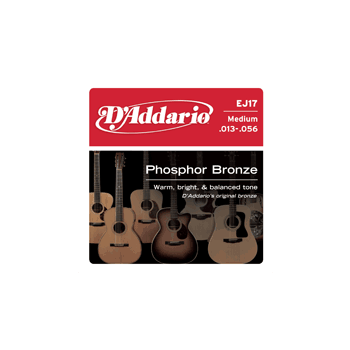 D'ADDARIO - Ej17 - Medium Muta Per Chitarra Acustica